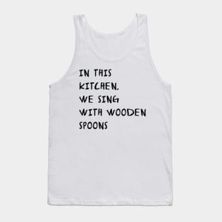 Unique Kitchen Decor Aesthetic Kitchen Decor Cute Cooking Kitchen  Minimalist Chef Gift Tank Top